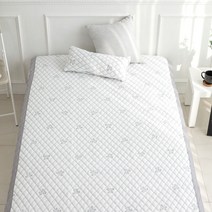 여니홈 (낮잠패드/냉감패드) 프리 냉감 여름 패드 아기 애기 슈퍼싱글, 그레이