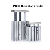 엔진 크레인 3 축 실린더 공압 가이드 에어 복동 MGPM 보어 12/16/20/.../100mm 스트로크 10/20/25/.../300mm, 19 MGPM16-40Z