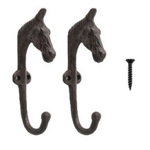 벽옷걸이 벽면 후크 황동주물 말고리 세트 피스고정형, 말고리(대)-2개