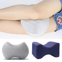 무릎 다리 베개 수면자세 허벅지 발 쿠션, 쿠팡 원형 무릎베개_그레이