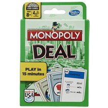 MONOPOLY Deal Card Game 모노폴리 모노폴리 딜 카드 게임