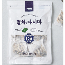 통멸치 해물다시팩 450g(15gx30개입) 제철에 잡은 멸치와 다시마 새우, 1세트