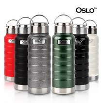 오슬로 아웃백 보온보냉 텀블러 700ml/보온병 보틀, 샤이니블랙, 700ml