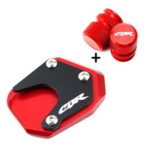 혼다 CBR650R CBR650F CBR500R 2013-오토바이 타이어 밸브 캡 킥 스탠드 발 확대기 사이드 확장 CBR 650R, A Set-Red