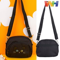 블랙캣 초등학생 스마트폰가방 포켓 크로스백 보조백