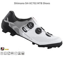 mtb 클릿슈즈2022 Shimano XC702 MTB Enduro 신발 SH 잠금 자전거 자갈, 02 40, 01 White Standard