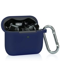 새로운 Razer 해머헤드 트루 와이어리스 (2세대) 블루투스 게이밍 이어버드 튼튼한 실리콘 프로텍터 (다크 블루) - LEFXMOPHY, Dark Blue