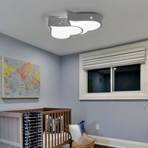 [천삼백케이] [젬] LED 트윈 하트 방등 50W, 골드