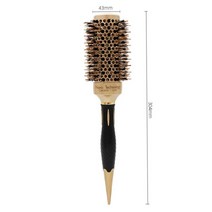 프리볼트고데기 뿌리볼륨 Curling Hair Professional Salon Styling Tools Round Hair Comb Hairdressing C, 03 TG06-43