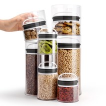 프리파라 EVAK 진공 밀폐용기 (원두 보관통 커피 보관용기), 05-1. 프레쉬 진공밀폐용기 미디엄-숏