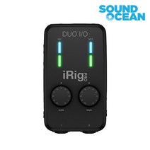 IK Multimedia iRig Pro Duo I/O 2 채널 모바일 오디오 MIDI 인터페이스