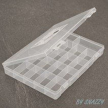 20칸 칸칸이 비즈 전자부품 소품 정리함 수납함 케이스, 단일