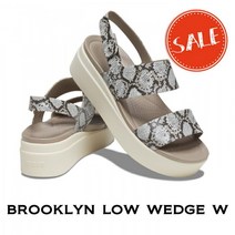 [크롯크스 crocs레이디스 b]brooklyn low wedge/브루클린로우 웨지우 손