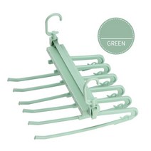 5In 1 바지 선반 옷걸이 주최자 다기능 옷장 수납 StainlessSteel Magic Trouser Hanger, 한개옵션1, 02 B