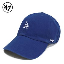 47브랜드 베이스러너 47 클린업 LA다저스 모자 로얄블루 B-BSRNR12GWS-RYA 캡모자 야구모자 스몰로고