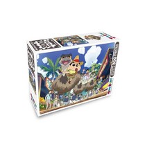 웅진북센 짱구는못말려 직소퍼즐 300PCS 모험액션, One color | One Size, 8809731783907