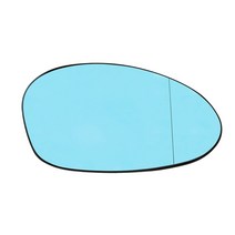 앞좌측 윙 미러 유리 열선 도어 사이드 클리어 후면보기 BMW E46 E90 에 적합, 05 Blue R