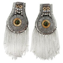 GHSHOP 1 쌍 체인 술 견장 어깨 매듭 견장 수제 배지
