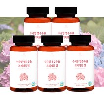 이너로운 수국잎 열수 추출물 프리미엄 정 1000mg, 60정, 5통