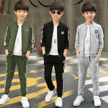 베비포 남아용 두줄 집업 트레이닝 상하복 세트 TRDI