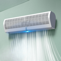 업소용에어커튼 다이아몬드 브랜드 윈드스크린 상업용 강풍 1.5m 1.8m 도어헤드 2m 입구 상가외식 1m, 윈드스크린 강풍 0.9m 리모컨 포함