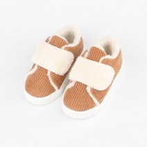 아동용 코듀로이 방한 슈즈