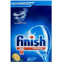 Finish 피니시 Powder 파우더 Lemon Fresh Scent 75 oz(2개)