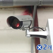 GCJ516900방범용품 고급형 CCTV 모형카메라x2개 모형블랙박스, 단일옵션