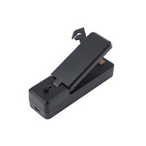 mini Thermal bag sealing machine electric heat plastic bag sealer hot bond package sealer packer wit, 2-검은색