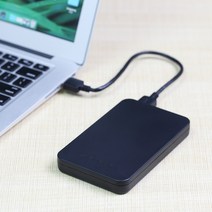 아이폰 외장 하드 메모리 acasis 원래 hdd protable 외장 USB메모리, 검은색, 500GB