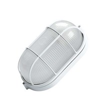 산업용 조명 창고 풋살장 습기방지 방진 욕실 벽램프, 중형 원형(LED 칩 24w)