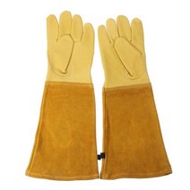 가시장갑 찔림방지 보호 관리 덩쿨 나무 안티, Yellow, L