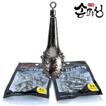 도깨비 싱커 / 벌크 문어 쭈꾸미 갑오징어 채비 낚시, 6.5호(9개입)