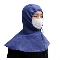 고급형 데님원단 어깨 용접두건 용접모자, 상세페이지 참조, 상세페이지 참조
