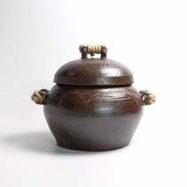 수작업 5kg 용량 양끈 항아리 소금 고추장 된장 풍수 인테리어 장독