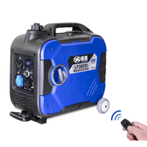 무소음 발전기 2kw 휴대용 3kw 주파수 변환 가솔린, (2500W)리모컨/전기시작/손잡아당기기