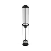 일본제 Gokilife 밀크 포머 거품기 Fr전기 Fr드링크 믹서 믹서기 블렌더 스몰 미니 커피 Stirrer Handheld Make Fluffy 카푸치노 카페 라떼 핫 초콜릿, silver 01Gokilife