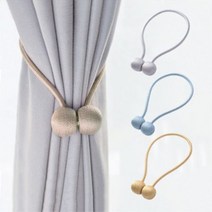 마그네틱 자석 타이백 커튼 4컬러, 마그네틱 아이보리