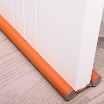 실내방음벽 가정용 아파트 방음벽 차음재 차음판 도어 하단 씰 스트립 유연한 바람 감소 스토퍼 씰링 차단기 웨더 방음 벽 패널, orange C, 오렌지 C