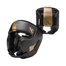 하야부사 T3 복싱 헤드기어, Medium, Black/Gold