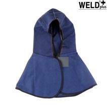 웰드플러스 청 용접두건 작업복