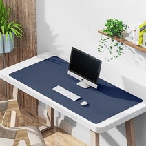 가죽 데스크 매트 마우스 책상 패드 대형, 라이트 브라운