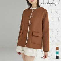 라운드 핸드메이드 자켓