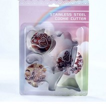 미다스리빙 할로윈 쿠키틀 쿠키커터 4종 세트 T17, T17_할로윈쿠키커터 4종