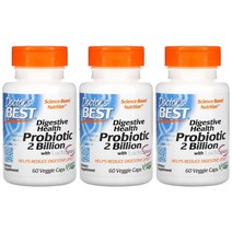 (2+1 기획전) 닥터스베스트 유산균 프로바이오틱스 20억 60베지캡슐 Probiotic 락토 바실러스균 바실러스 코아귤런스 20억유산균 락토스포어 LactoSpore
