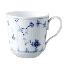 (일본직구) 로얄코펜하겐 블루 플루티드 플레인 머그 350ml