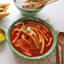 초간편 로제떡볶이 생밀떡 분모자 매운 떡볶이 밀키트 2인분 맵기선택가능, 1) 떡볶이(순한맛) 2인분