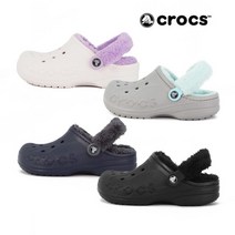 [크록스] 바야 라인드 퍼즈 스트랩 클로그 206633 4종 택1