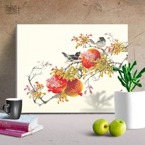 9타입 동양화그리기 대형그림아크릴화 DIY명화 유화색칠하기 HS10, diy그리기8(DIH10)_50x65_화이트프레임