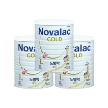 노발락 골드 1단계 분유 800g 3캔